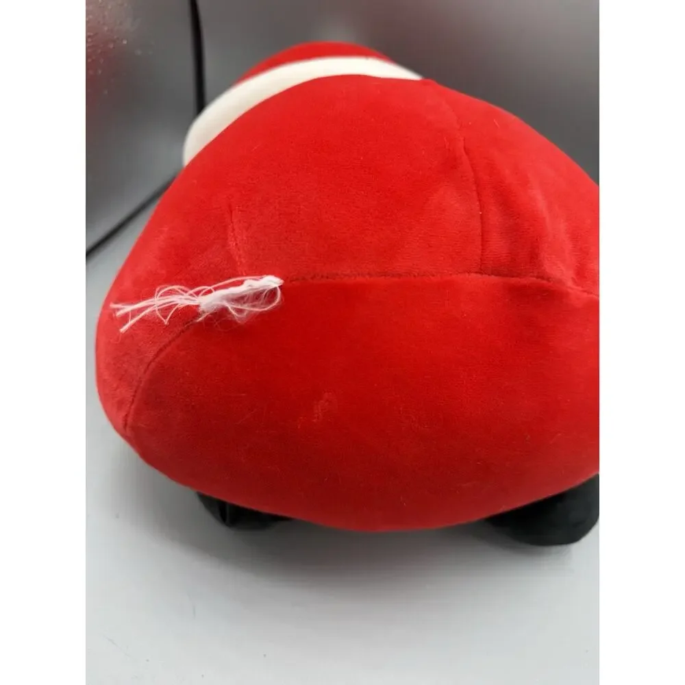 Cute Santa Claus Christmas Plush Stuffed Animal Red White Holiday Decor 12”